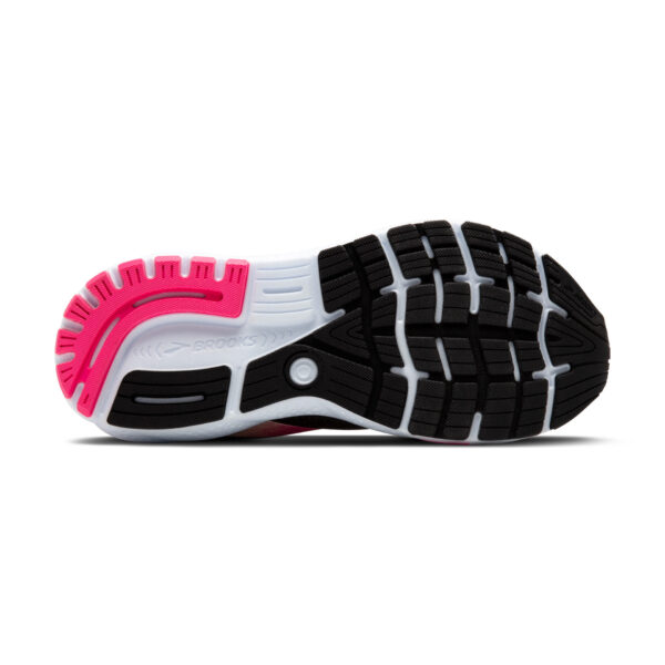 Brooks Women's Ghost 16 - Black/Pink/Yellow - Image 6
