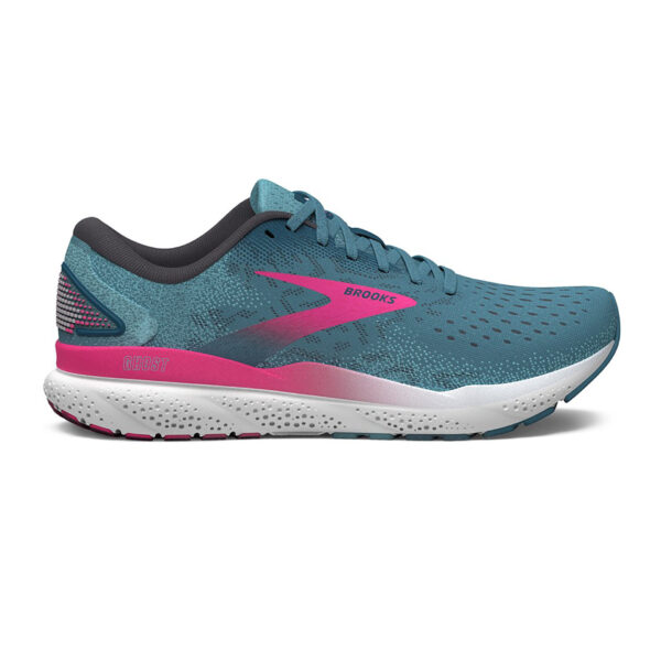 Brooks Women's Ghost 16 - Blue/Pink/Moroccan Blue