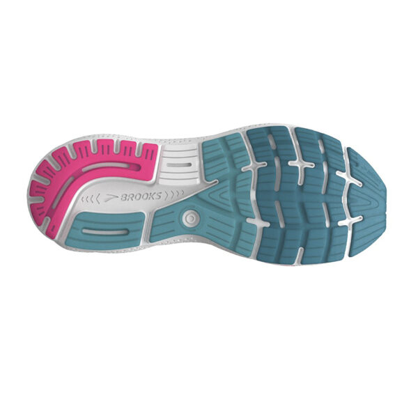 Brooks Women's Ghost 16 - Blue/Pink/Moroccan Blue - Image 3