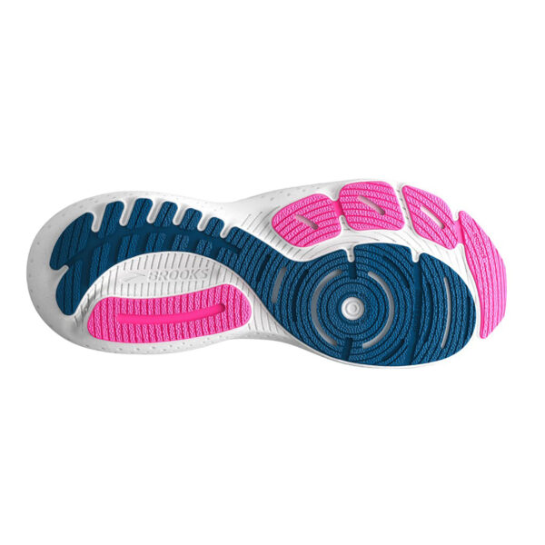 Brooks Women's Glycerin GTS 21 - Moroccan Blue/Aqua/Pink - Image 3