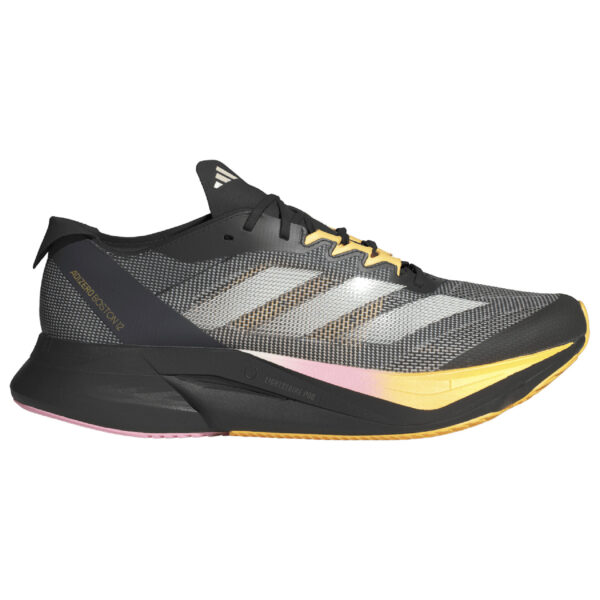 Adidas Men's Adizero Boston 12 - Core Black/Zero Met./Spark