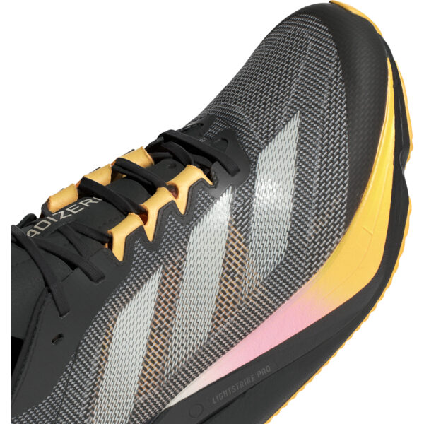 Adidas Men's Adizero Boston 12 - Core Black/Zero Met./Spark - Image 7