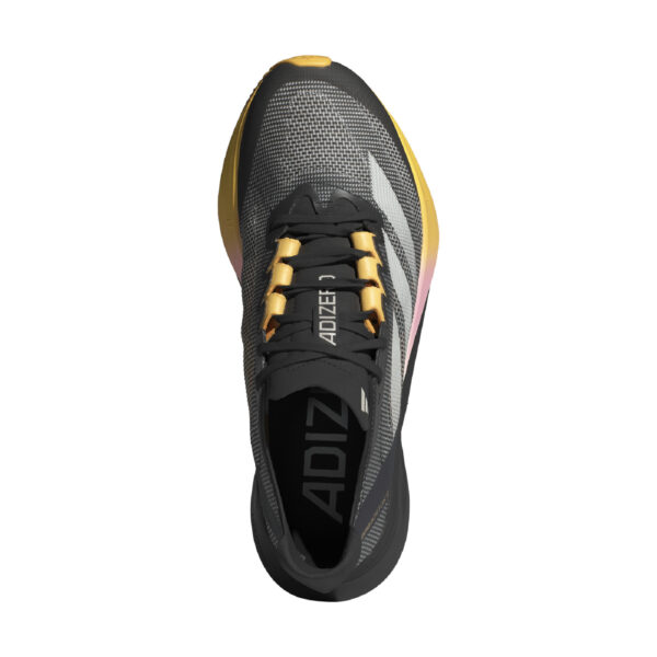 Adidas Women's Adizero Boston 12 - Core Black/Zero Met./Spark - Image 5