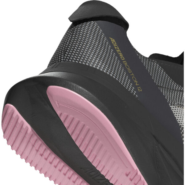 Adidas Women's Adizero Boston 12 - Core Black/Zero Met./Spark - Image 8