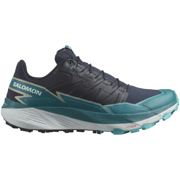 Salomon Men's Thundercross - Carbon/Tahitian Tide/Peacock Blue