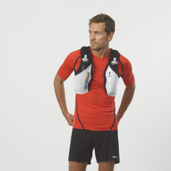 Salomon Adv Skin 5 Race Flag Set - Black/White