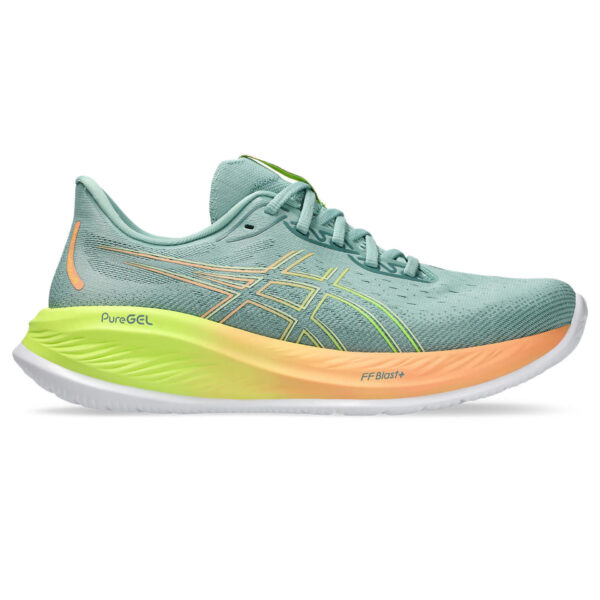 Asics Men's Gel-Cumulus 26 Paris - Light Celadon/Safety Yellow