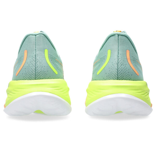 Asics Women's Gel-Cumulus 26 Paris - Light Celadon/Safety Yellow - Image 7
