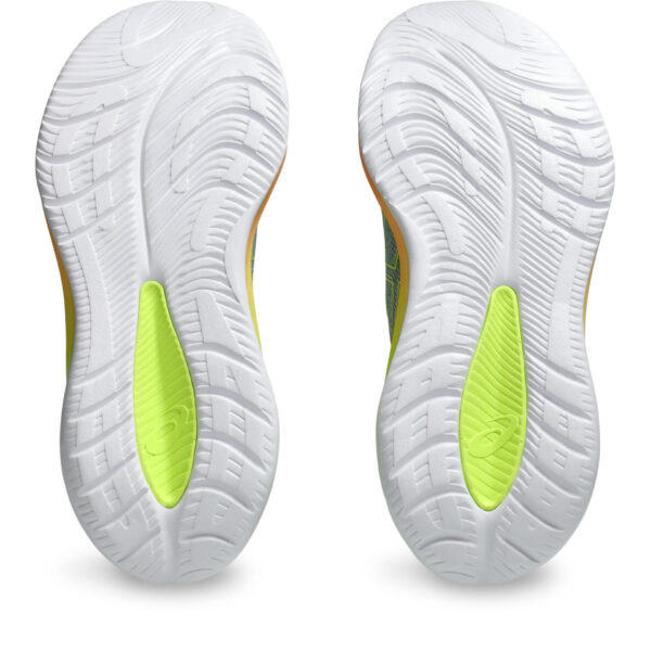 Asics Women's Gel-Cumulus 26 Paris - Light Celadon/Safety Yellow - Image 5