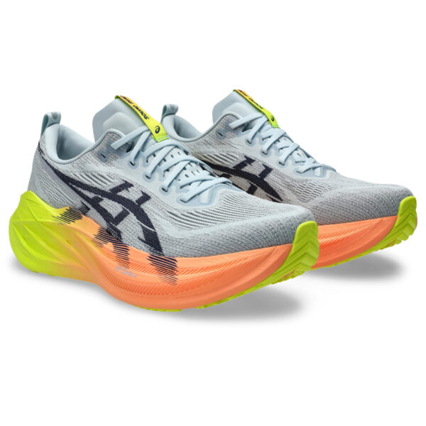 Asics Superblast 2 Paris - Cool Grey/Safety Yellow - Image 3