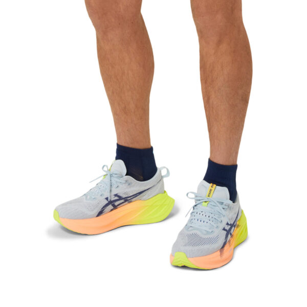 Asics Superblast 2 Paris - Cool Grey/Safety Yellow - Image 8