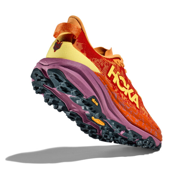 Hoka Men's Speedgoat 6 - Sherbert/Beetroot - Image 5