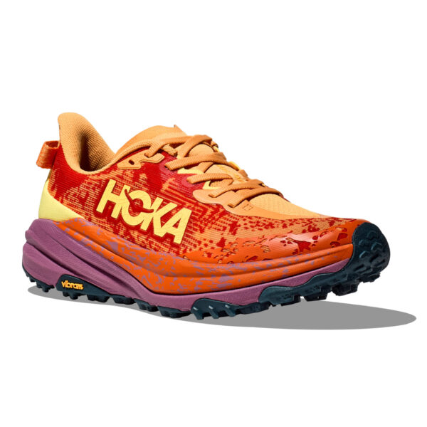 Hoka Men's Speedgoat 6 - Sherbert/Beetroot - Image 3