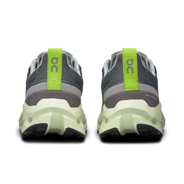 On Men's Cloudsurfer Trail - Iron/Lima - Image 6