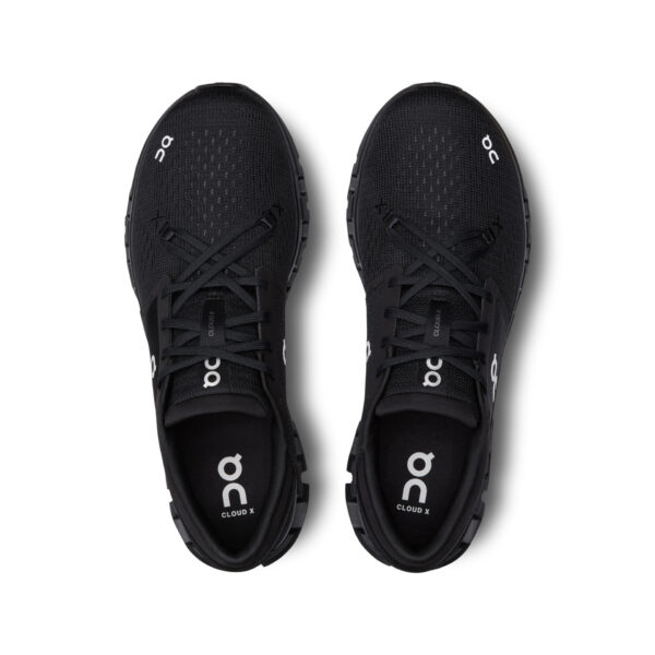 On Running Men's Cloud X 4 - Black/Eclipse - Image 4