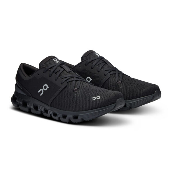 On Running Men's Cloud X 4 - Black/Eclipse - Image 3