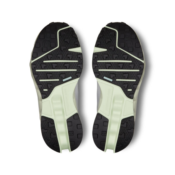 On Women's Cloudsurfer Trail - Frost/Lima - Image 5