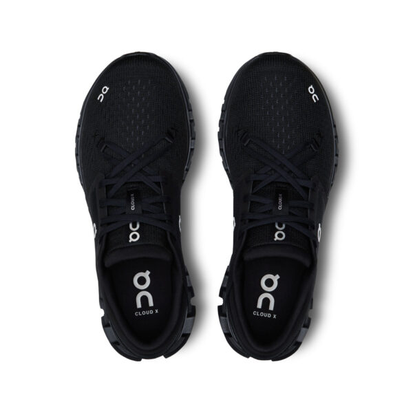 On Running Women's Cloud X 4 - Black/Eclipse - Image 4