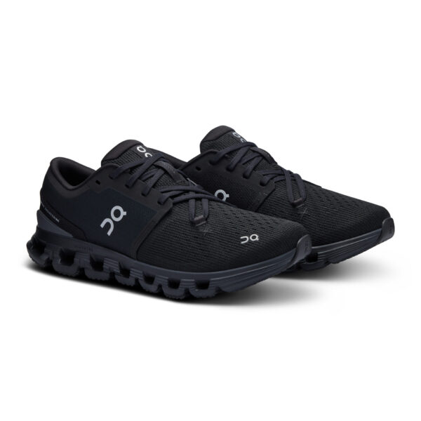 On Running Women's Cloud X 4 - Black/Eclipse - Image 3