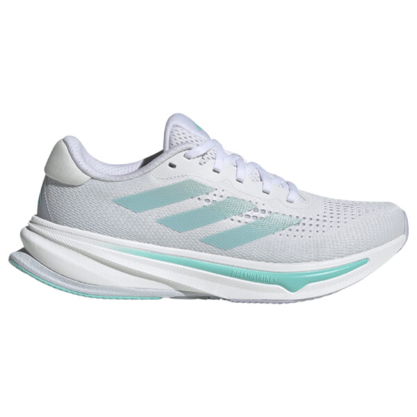 Adidas Women's Supernova Rise - Ftwr White/Linen Green Met./Flash Aqua