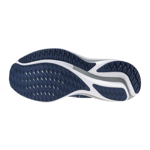 Mizuno Men's Wave Rider 28 - Estate Blue/White/River Blue - Image 6