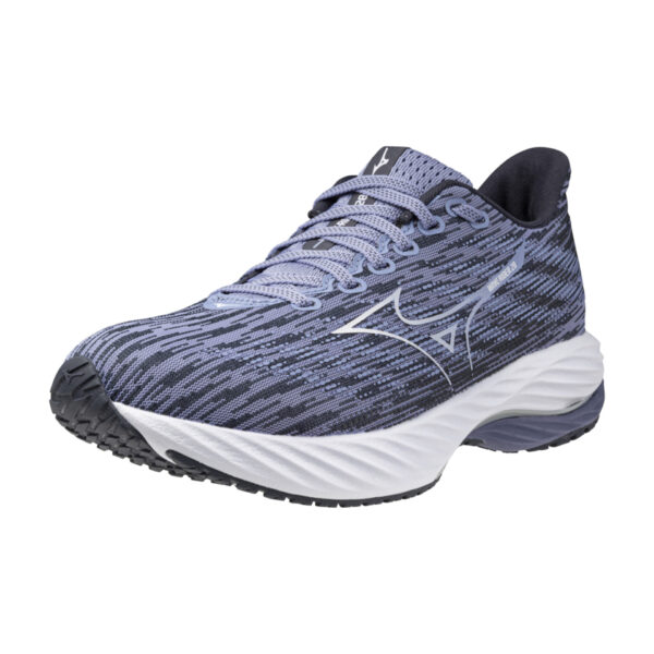 Mizuno Women's Wave Rider 28 - Purple Impression/White/India Ink - Image 3