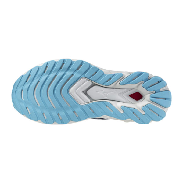 Mizuno Women's Wave Skyrise 5 - Parisian Blue/River Blue/Estat - Image 4