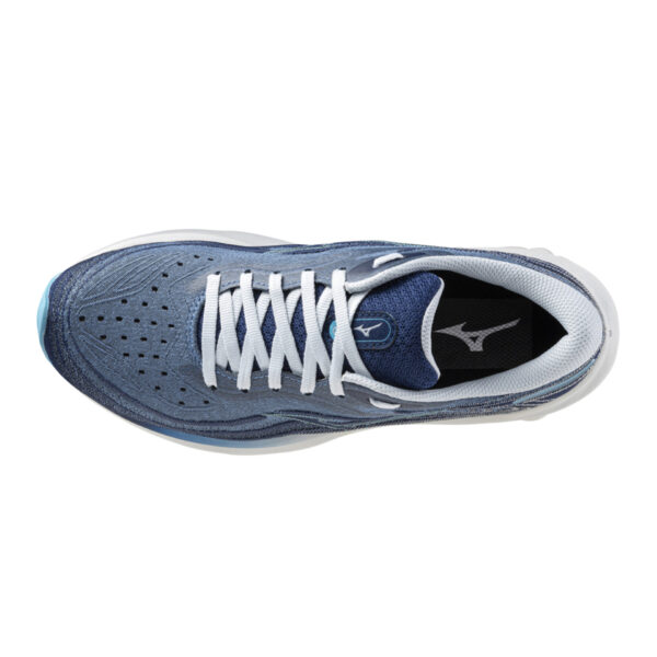 Mizuno Women's Wave Skyrise 5 - Parisian Blue/River Blue/Estat - Image 3