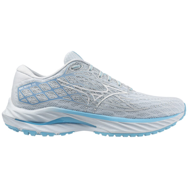 Mizuno Women's Wave Inspire 20 - Plein Air/White/River Blue