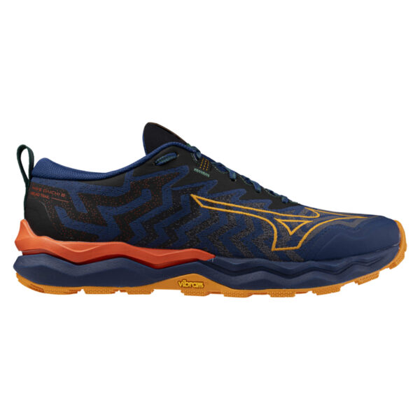 Mizuno Men's Wave Daichi 8 - Estate Blue/Apricot/Spicy Oran