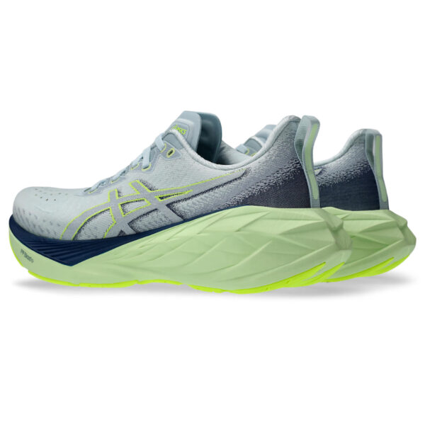 Asics Women's Novablast 4 - Cool Grey/Blue Expanse - Image 4