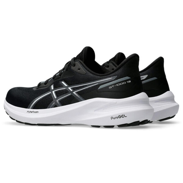 Asics Women's GT-1000 13 - Black/White - Image 4