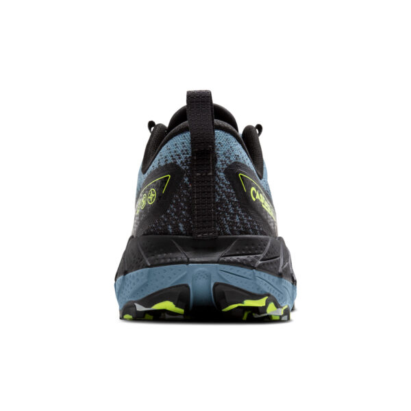 Brooks Men's Cascadia 18 - Citadel/Ebony/Lime - Image 7