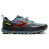 Brooks Men's Cascadia 18 - Citadel/Ebony/Lime