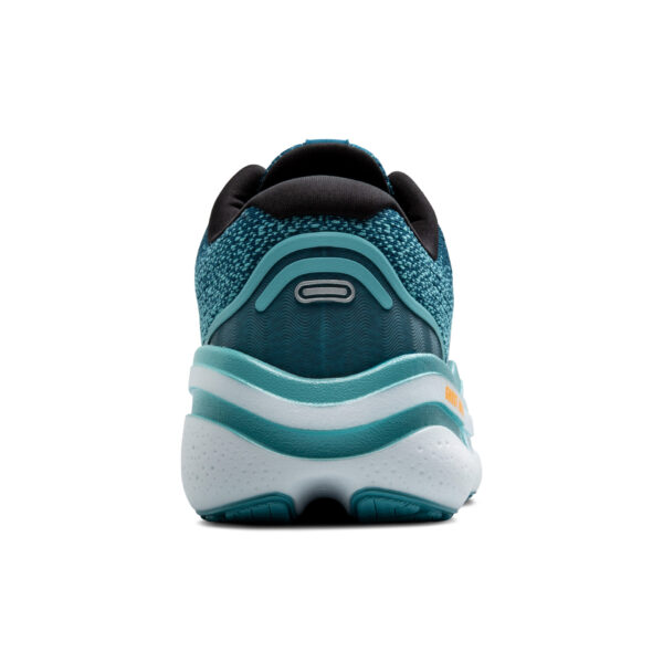 Brooks Men's Ghost Max 2 - Moroccan Blue/Aqua/Orange Pop - Image 7
