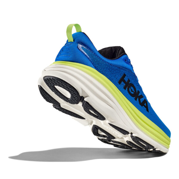Hoka Men's Bondi 8 - Electric Cobalt/Lettuce - Image 5