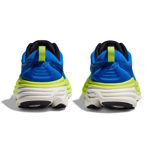 Hoka Men's Bondi 8 - Electric Cobalt/Lettuce - Image 8
