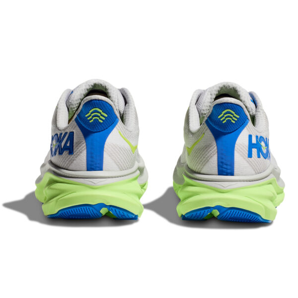 Hoka Men's Clifton 9 - Stardust/Electric Cobalt - Image 8