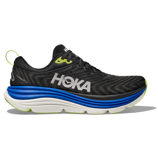 Hoka Men's Gaviota 5 - Black/Electric Cobalt