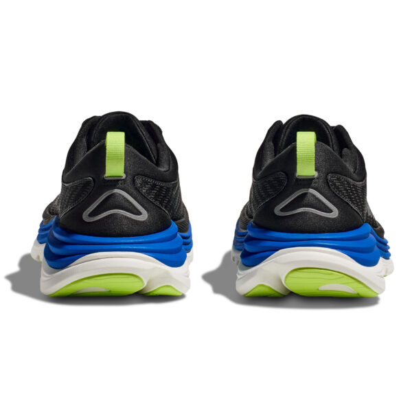 Hoka Men's Gaviota 5 - Black/Electric Cobalt - Image 8
