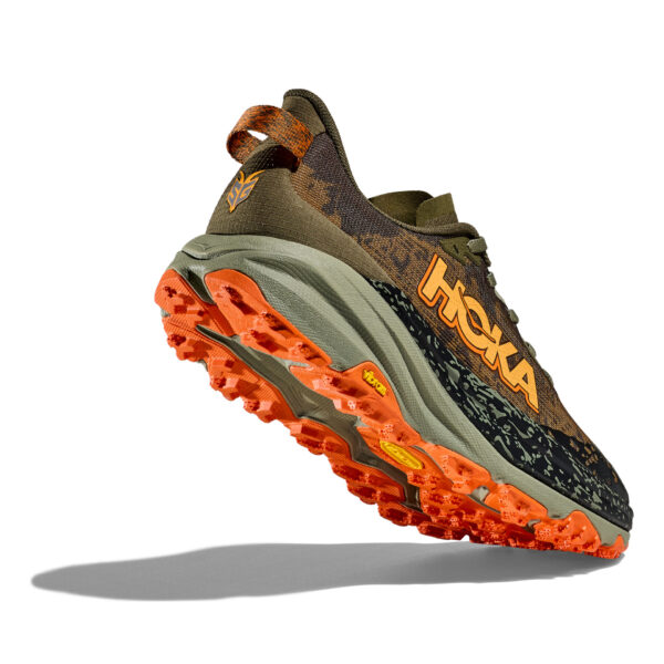 Hoka Men's Speedgoat 6 Wide - Antique Olive/Squash - Image 5