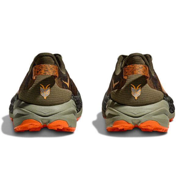 Hoka Men's Speedgoat 6 Wide - Antique Olive/Squash - Image 8