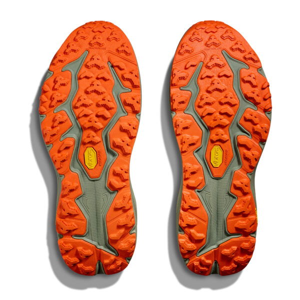 Hoka Men's Speedgoat 6 Wide - Antique Olive/Squash - Image 7