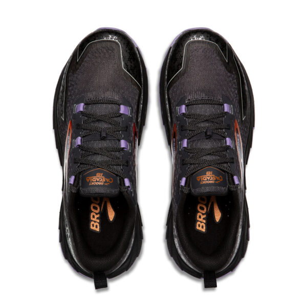 Brooks Women's Cascadia 18 - Ebony/Sweet Lavender/Copper - Image 6