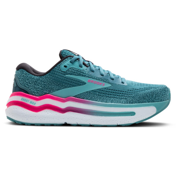 Brooks Women's Ghost Max 2 - Storm Blue/Knockout Pink/Aqua
