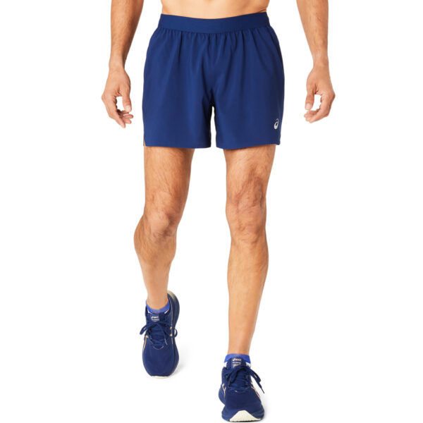 Asics Men's Road 5" Brief-Lined Shorts - Blue Expanse