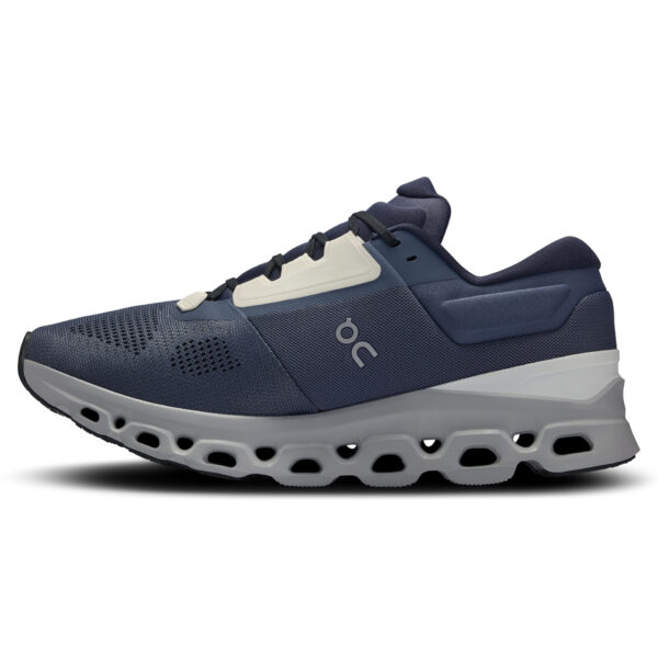 On Men's Cloudstratus 3 - Metal/Glacier - Image 2