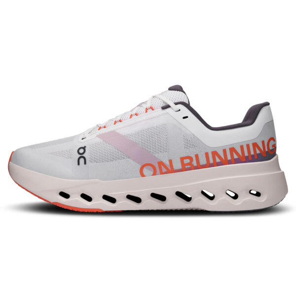 On Men's Cloudsurfer Next - White/Flame - Image 2