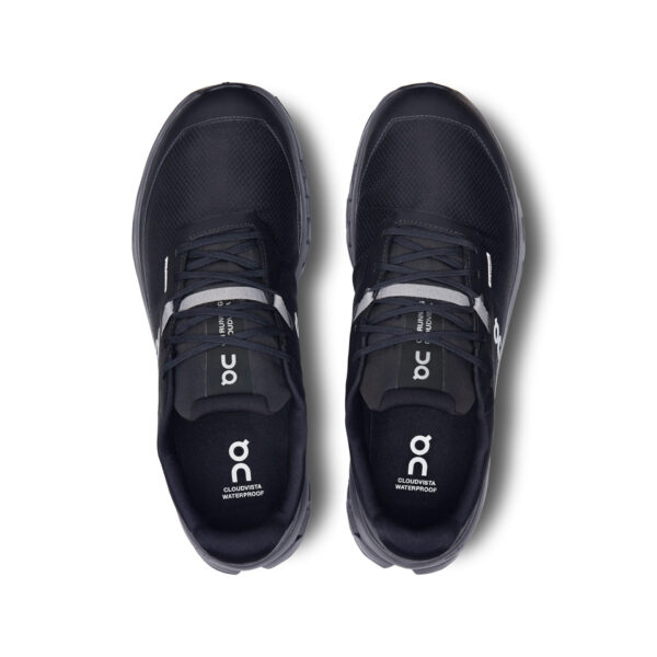 On Men's Cloudvista 2 Waterproof - Black/Eclipse - Image 4