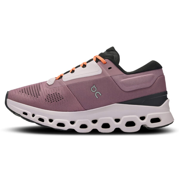 On Women's Cloudstratus 3 - Quartz/Lily - Image 2